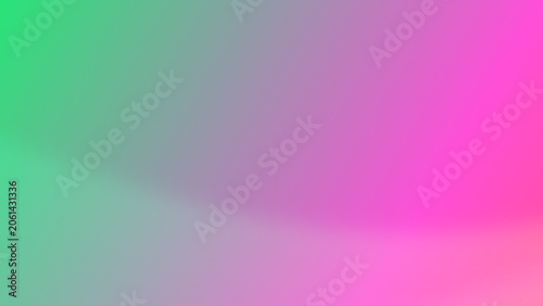 Smooth gradient background blend of green and pink
