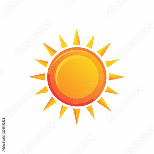Stylized Sun Icon