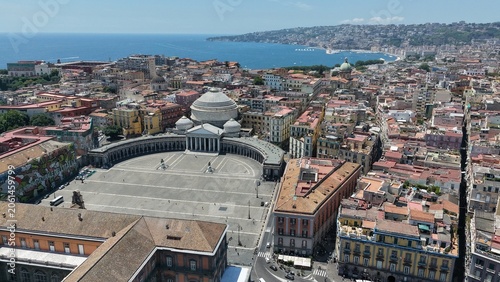 Принти на полотні Piazza Plebiscito veduta aerea