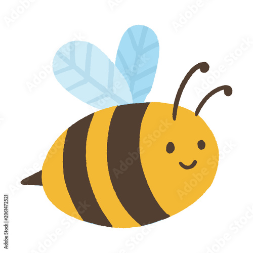Foto Cute Bee Illustration