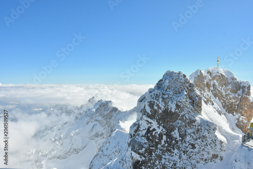 Tableau sur toile Zugspitze