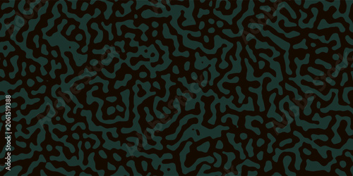Tableau sur toile An abstract Reaction-diffusion or Turing pattern formation, coral reef, natural