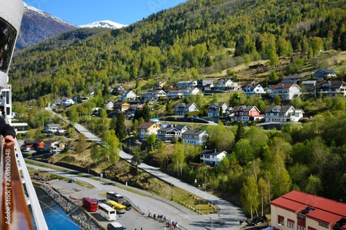 Quadro em tela landscape, nature, norway, travel, tourist, adventure, norwegian fjords, mountai