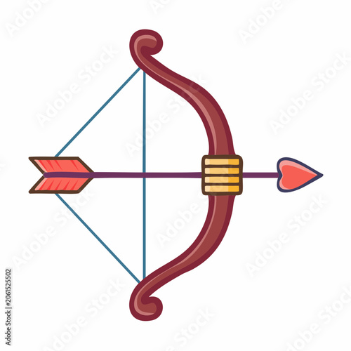 Cupid's Bow and Arrow Icon
