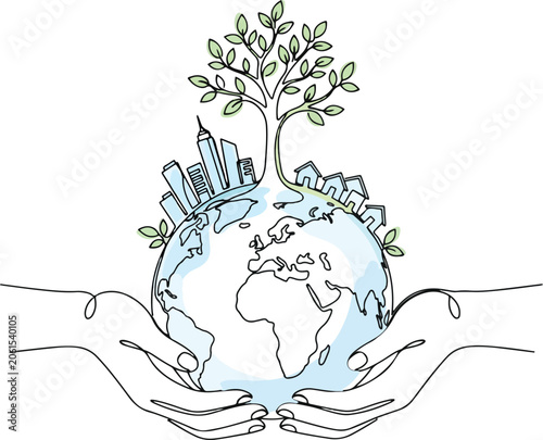 World Environment Day Sustainable Earth Wallpaper Background Design