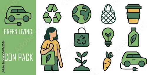 Green Living Icon Pack