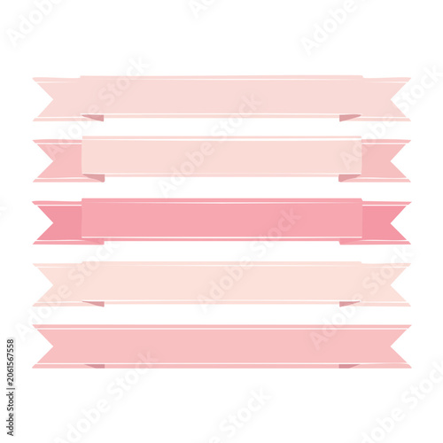 Pink and white striped fabric pattern