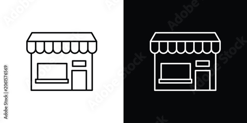 Photos Local store icon design concept vector. EPS10