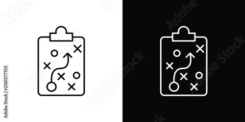 Fotografie Planning icon design concept vector. EPS10