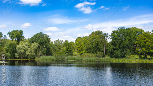 A view across the Trittau mill pond