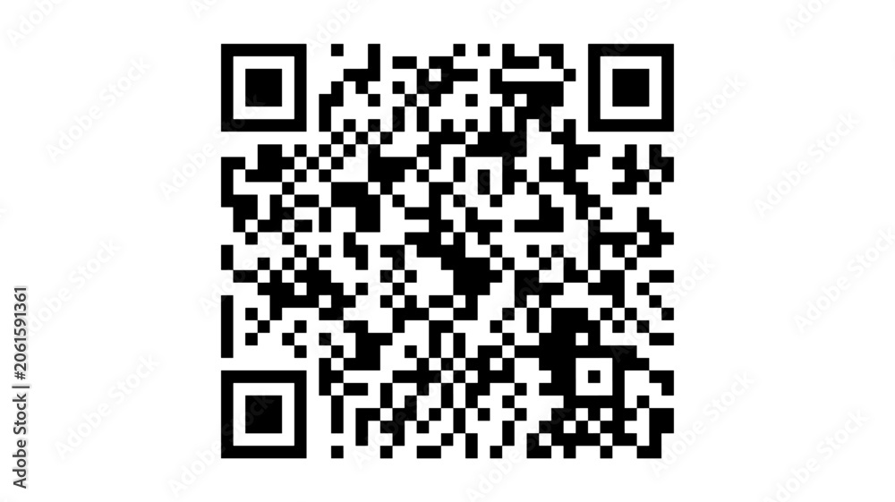 Fototapeta premium Adobe Illustrator ArtworkQR Code Scan Technology for Digital Information Access