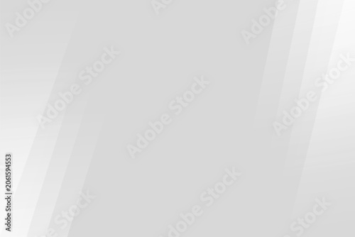 Minimalist white and light gray abstract background with diagonal lines.