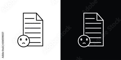 Photos Complaint icon concept vector. EPS10