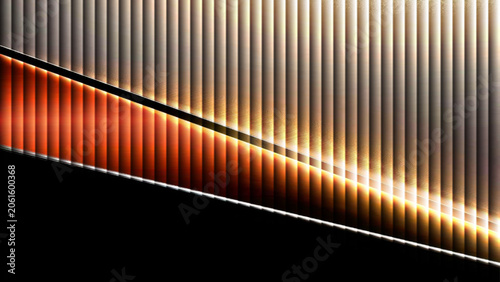 Abstract striped metallic pattern background vector illustration