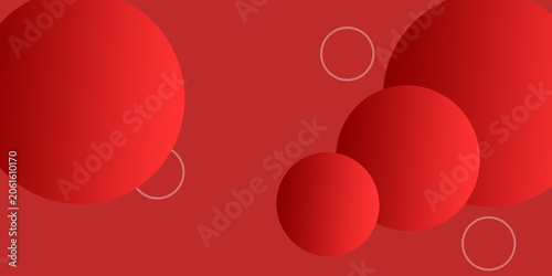 Bild auf Leinwand A lite red colored background design