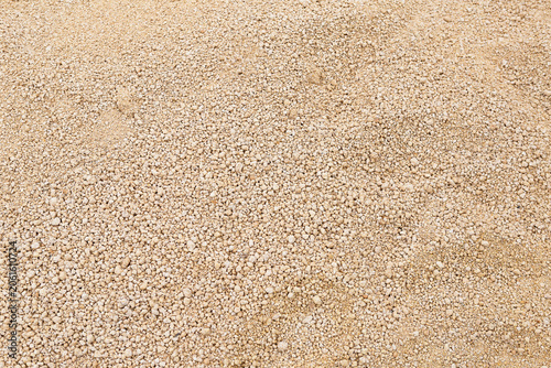 Light Beige Gravel Texture Background