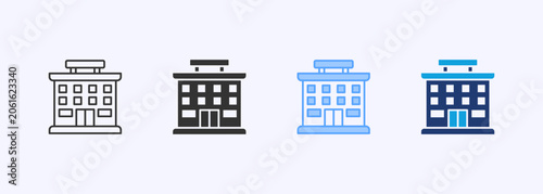 Foto Hotel Outline Icon