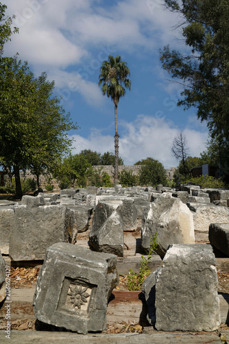 Ruins of the ancient city of Perge, Turkey