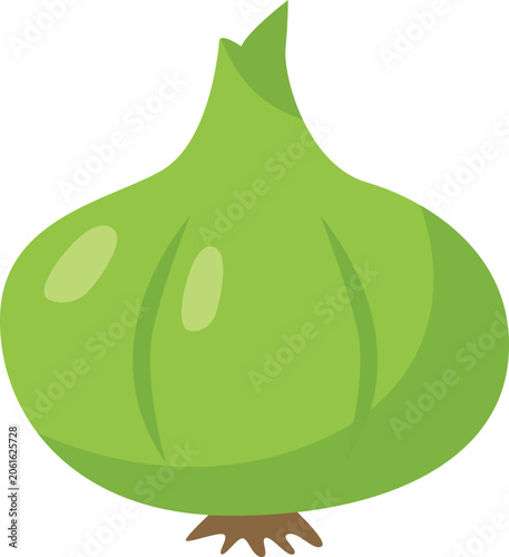 vector illustration of a pear