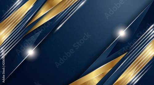 Abstract Geometric Lines with Glowing Light Streaks on Dark Background
