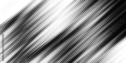 Foto Abstract halftone wave dots background