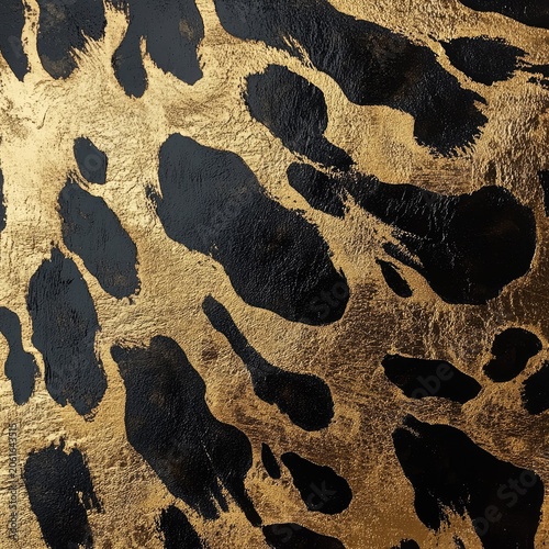 Gilded Panther Shadows