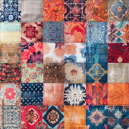 Cultural Harmony Patchwork