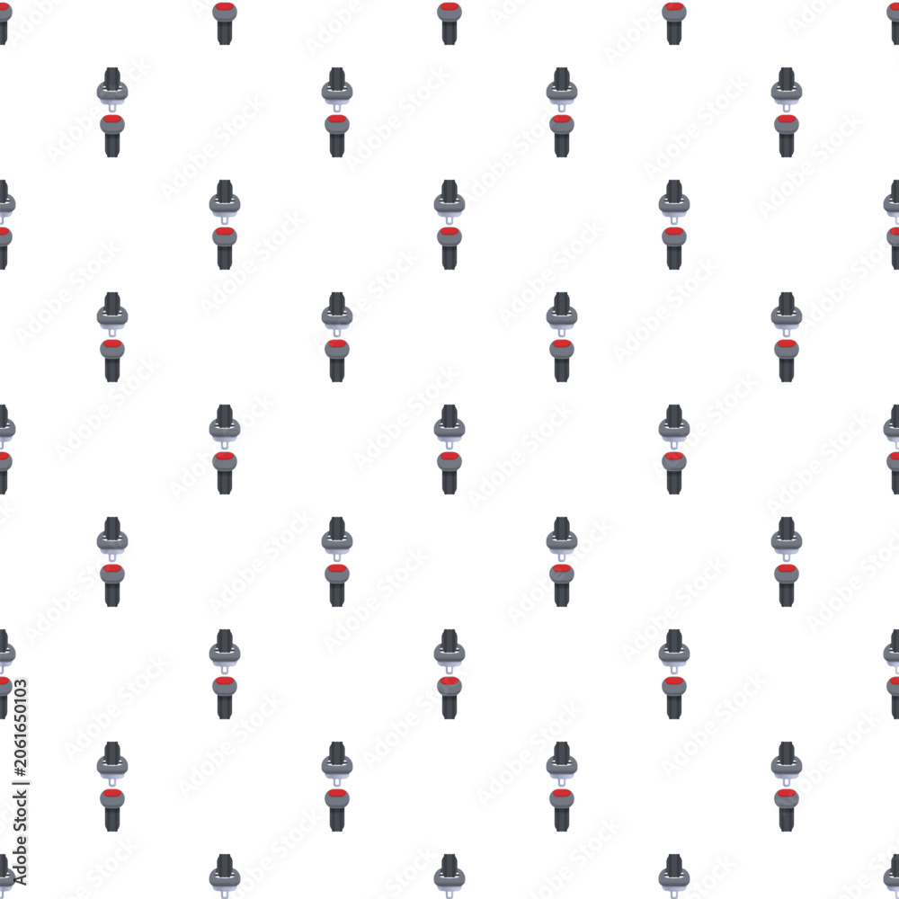 Fototapeta premium Seatbelt buckles creating a seamless safety and security pattern