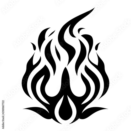 tribal tattoo set