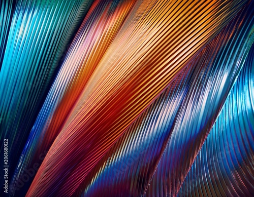 vibrant ribbed background with futuristic vintage aesthetic and nostalgic retro chrome chromatic dramatic gradient in retro futuristic style with warm and cool tones for trendy visual art projects