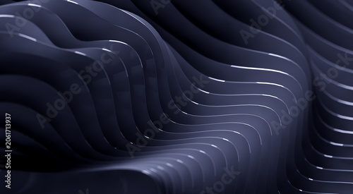Patrón abstracto de ondas fluidas de color negro oscuro, elegante textura de fondo. Textura de patrón de ondas fluidas oscuras; sofisticado fondo abstracto para diseño de marcas de lujo y recursos 