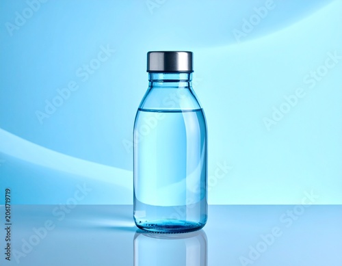 Clean hydration concept with modern aesthetics.