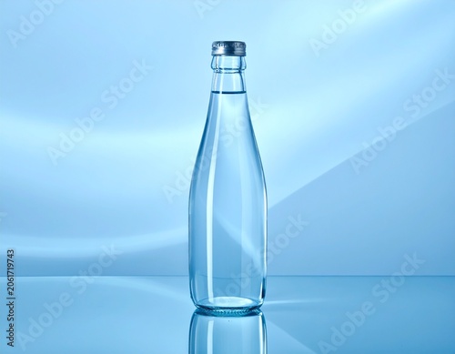 Clean hydration concept with modern aesthetics.