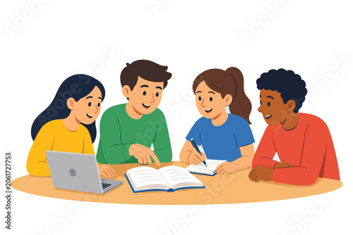 collaborative learning action study classroom teamwork engaged focused enthusiastic communication