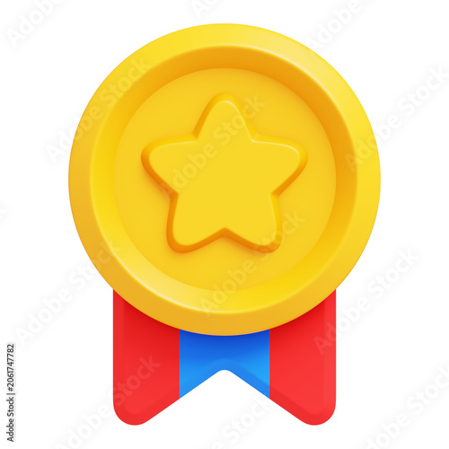 Badge Award 3D Icon