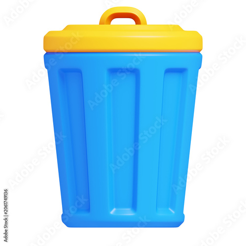 Delete Trash 3D Icon