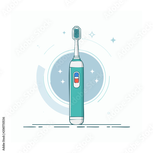 Flat design smartphone with signal bars