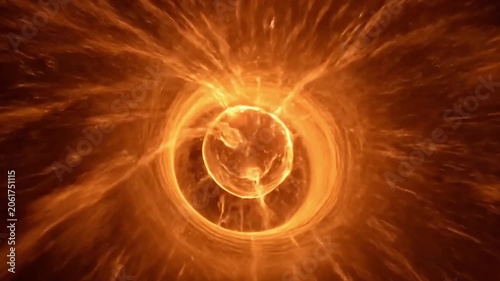 Dynamic Energy Burst Expanding in Abstract Space