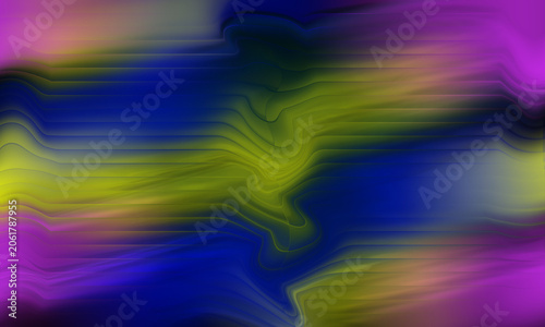 Vibrant abstract liquid art background with blue, yellow, and pink hues creating a captivating visual effect.