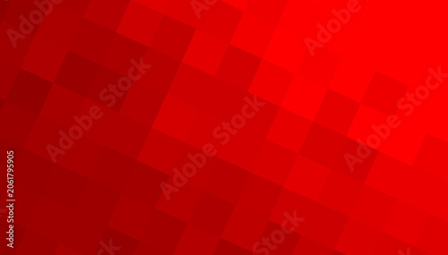 Red Gradient Background. Abstract Deep Crimson Redy Geometric Backdrop from squares, Rich Scarlet Texture, Modern Digital Pattern for Creative Design