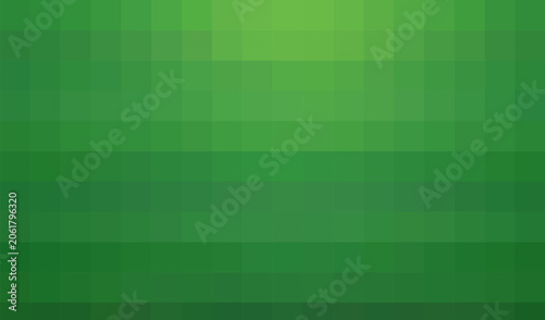 Gradient Green Background. Abstract Natural Greeny Backdrop with Soft Pixel Grid Texture, Rich Organic Digital Mosaic Pattern, Modern Futuristic Surface for Creative Design