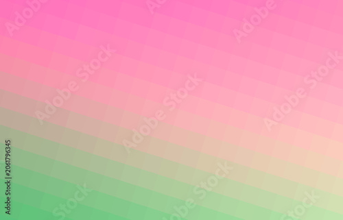 Pink Green Gradient Background. Abstract Pastel-Pink and Mint-Green Backdrop with Diagonal Geometric Stripes, Soft Modern Texture, Minimal Color Transition Surface for Creative Design