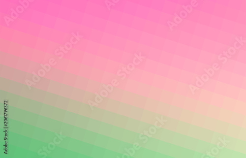 Pink Green Gradient Background. Abstract Pastel-Pink and Mint-Green Backdrop with Diagonal Geometric Stripes, Soft Modern Texture, Minimal Color Transition Surface for Creative Design
