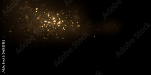 Εκτύπωση καμβά Abstract Night Sky Fireworks with Glowing Stars, Galaxy Lights, and Magical Cosm