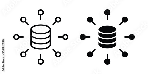 Foto Data aggregation icon