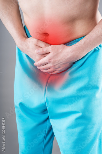 Foto Lower abdominal or pelvic pain concept