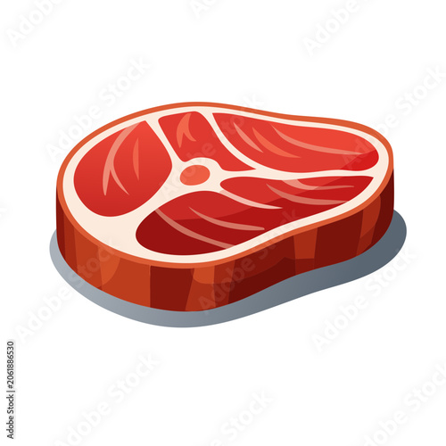 Red orange blue spiral ribbon vector