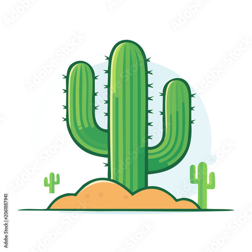 Green reusable shopping bag vector illustration