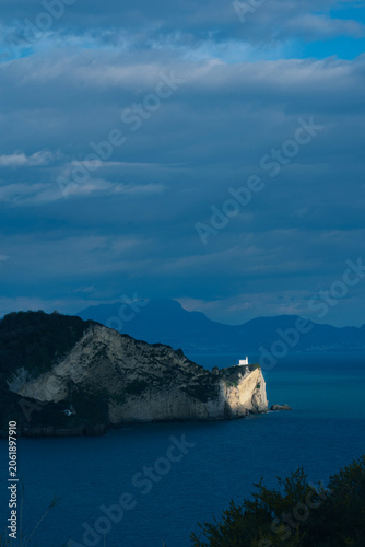Картината върху платно Faro di capomiseno a Bacoli In provincia di Napoli in Italia
