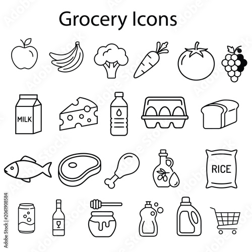 Grocery Icons